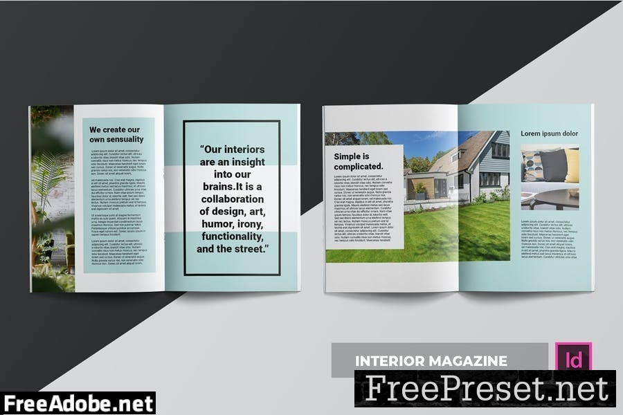 interior | magazine Template