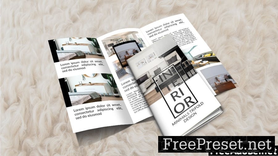 INTERIOR - Trifold Brochure Template