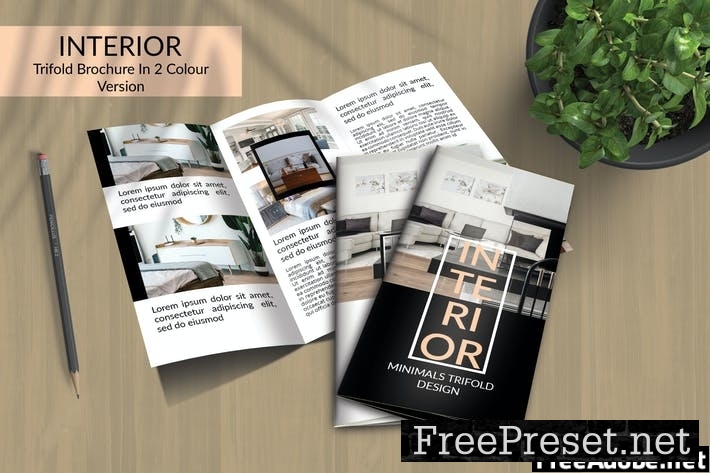 INTERIOR - Trifold Brochure Template R9J5FJR