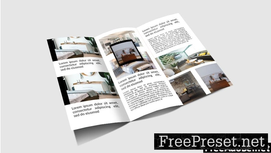 INTERIOR - Trifold Brochure Template