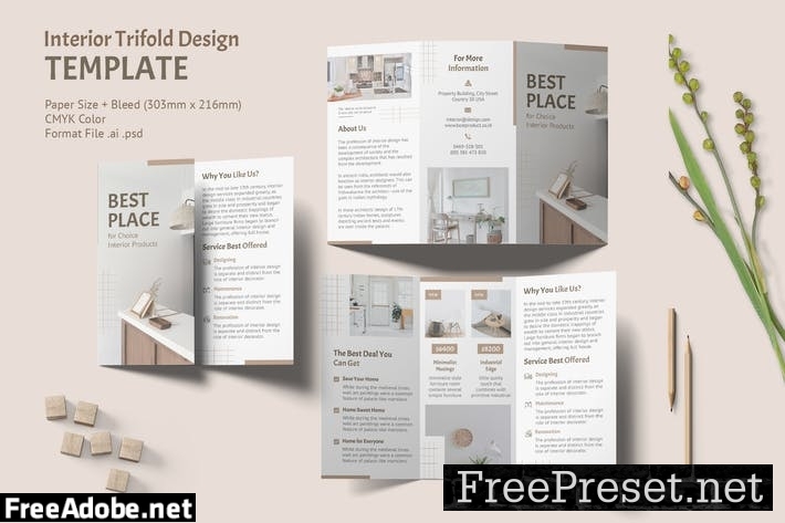 Interior Trifold Brochure 39LUCUA