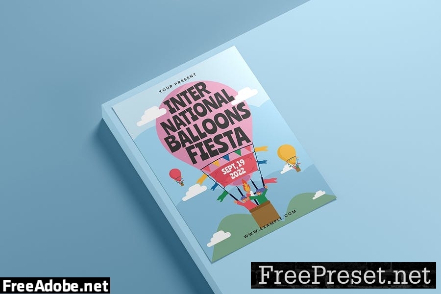 International Ballons Fiesta - Flyer Template