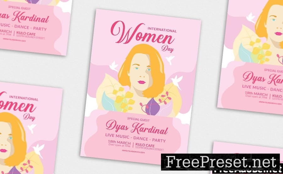 International Womens Day vol.2 - Flyer, Poster TY