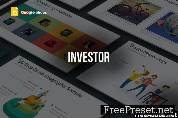 Investor - Google Slides Template JFAYFR