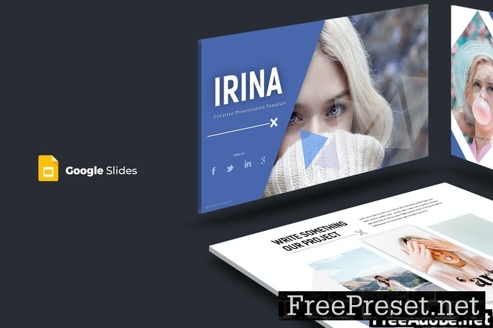 Irina - Google Slides Template 7K853E