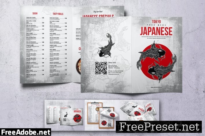 Japanese Food Menu Bundle RACF8KC