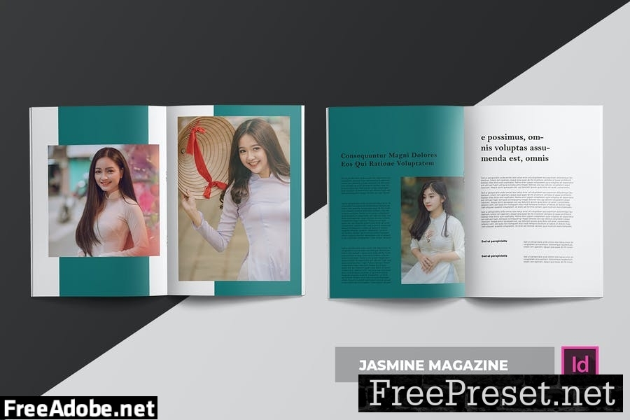 Jasmine | Magazine Template RWNHCH3