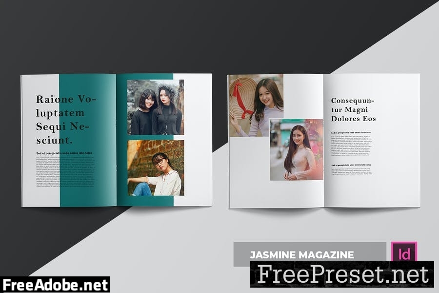 Jasmine | Magazine Template RWNHCH3