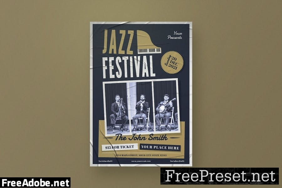 Jazz Festival Flyer