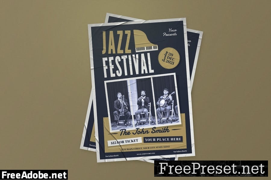 Jazz Festival Flyer