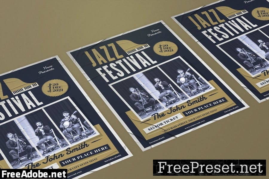 Jazz Festival Flyer