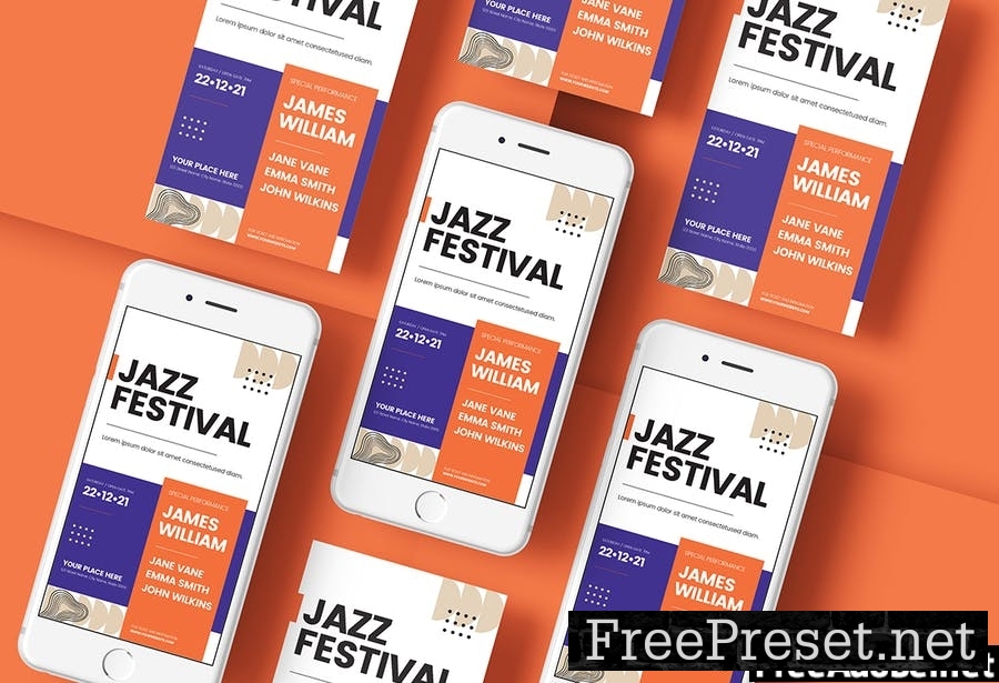 Jazz Festival - Flyer Media Kit