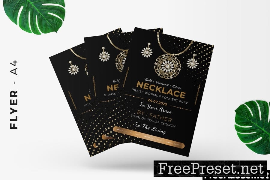 Jewelry Flyer Design