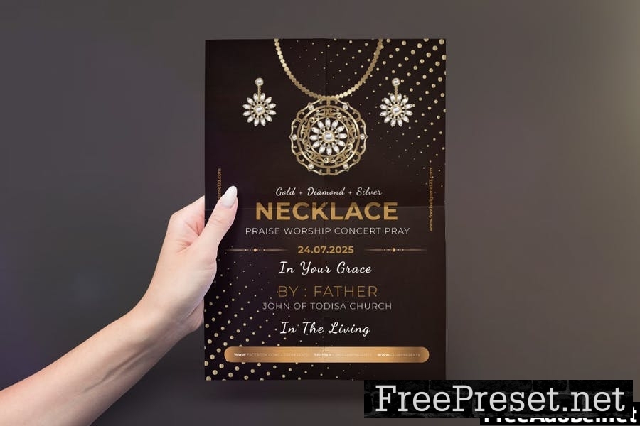 Jewelry Flyer Design