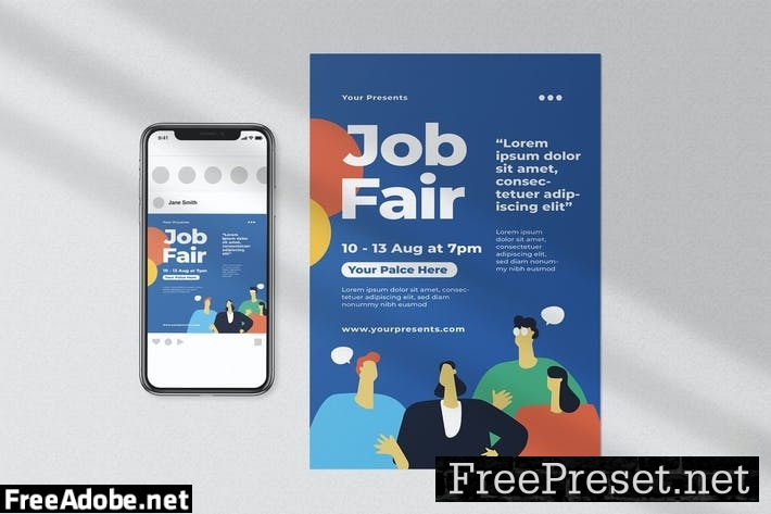 Job Fair Flyer MY95A4J