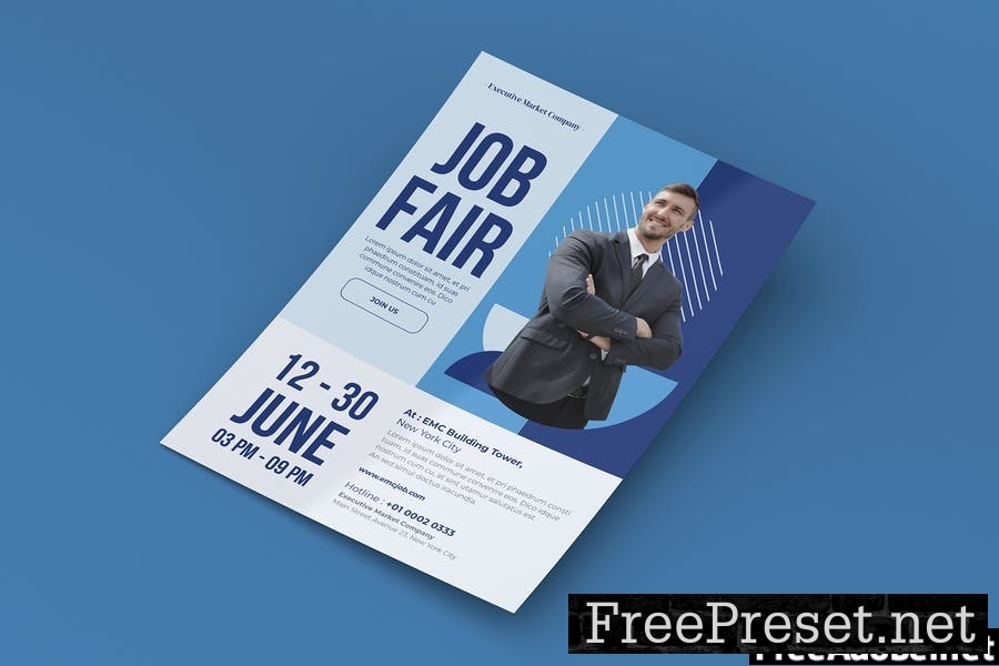 Job Fair Flyer Set