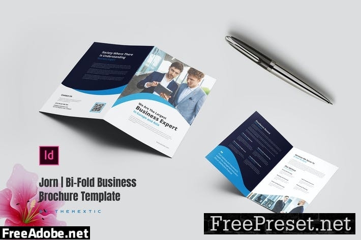 Jorn | Bi-Fold Business Brochure Template PHY5QPU