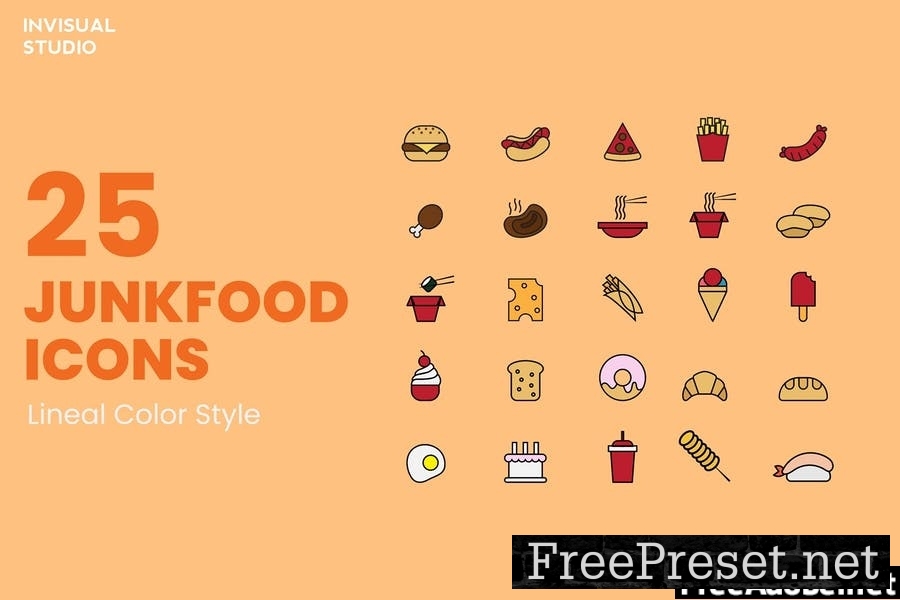 Junkfood - Icon Set