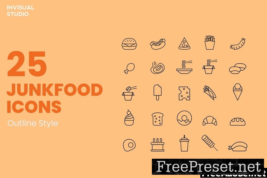 Junkfood - Icon Set