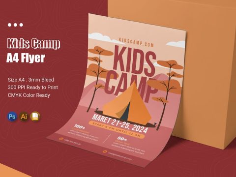 Kids Camp Flyer CMLX8CX