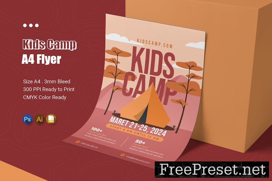 Kids Camp Flyer CMLX8CX