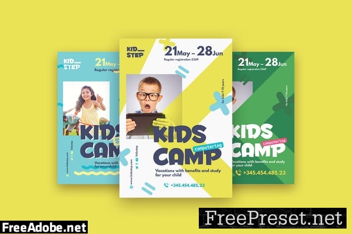 Kids Camp Poster J6EYC9