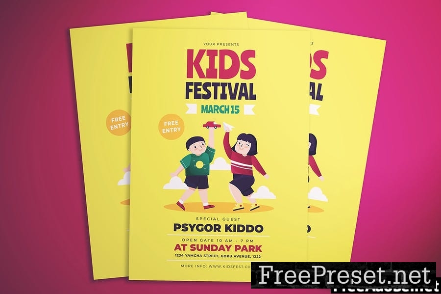 Kids Fest Flyer