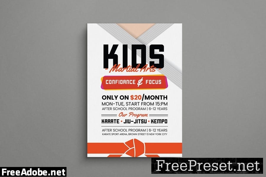 Kids Martial Arts WRTK8TJ