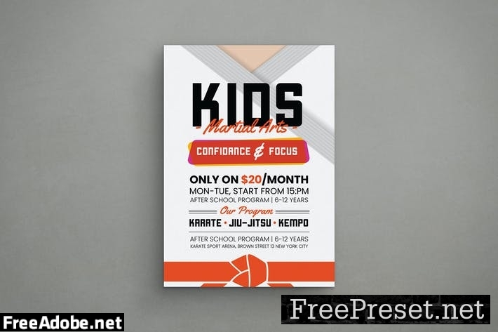 Kids Martial Arts WRTK8TJ