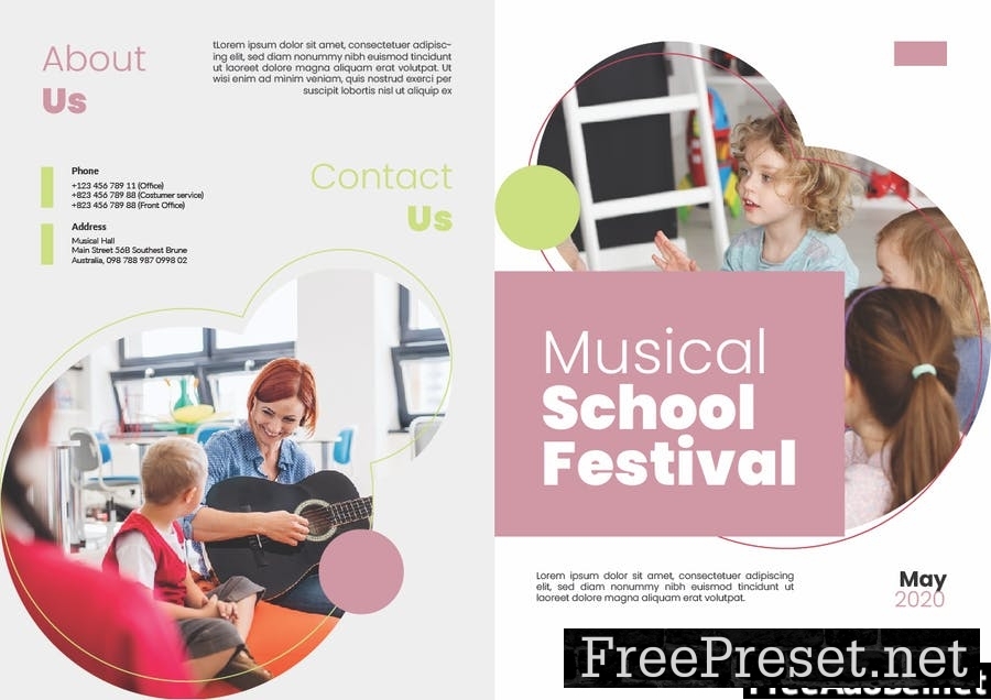 Kids Music School Brochure