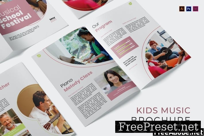 Kids Music School Brochure YDTLQJV