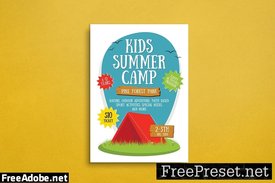 Kids Summer Camp 44BS7GT