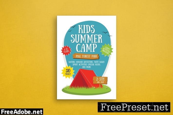 Kids Summer Camp 44BS7GT