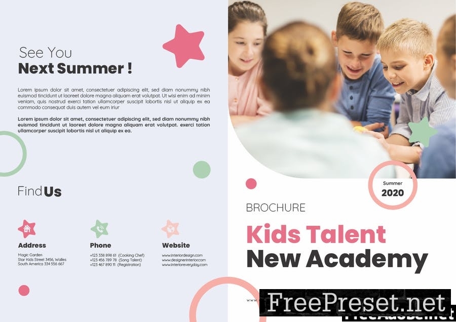 Kids Talent New Academy Brochure