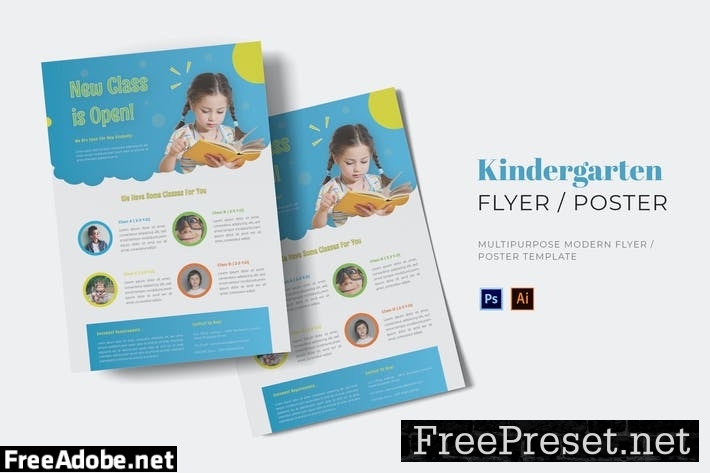 Kindergarten Flyer G7KPWAM