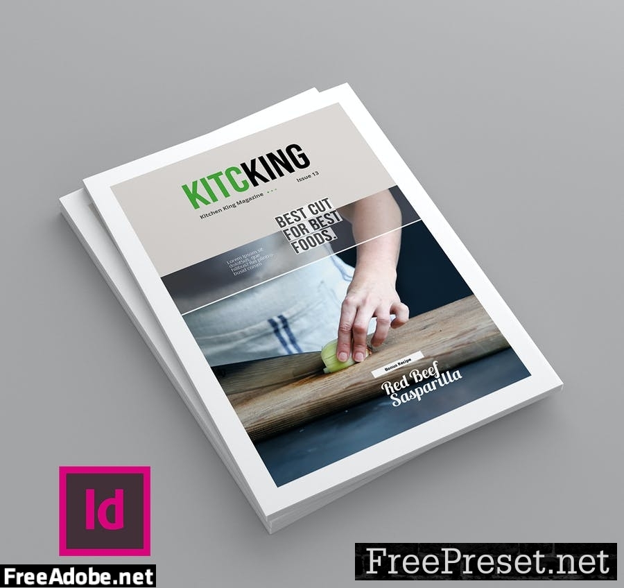 Kitcking - Magazine Template