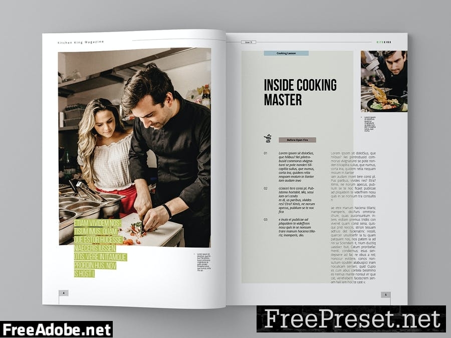 Kitcking - Magazine Template