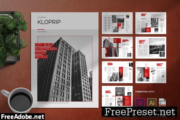 Kloprip | Magazine Template HUEE5XN