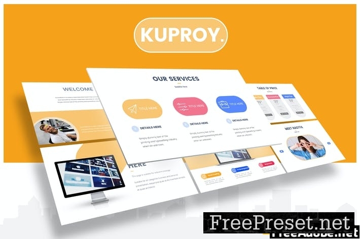 Kuproy - Google Slides Template VPWLC4