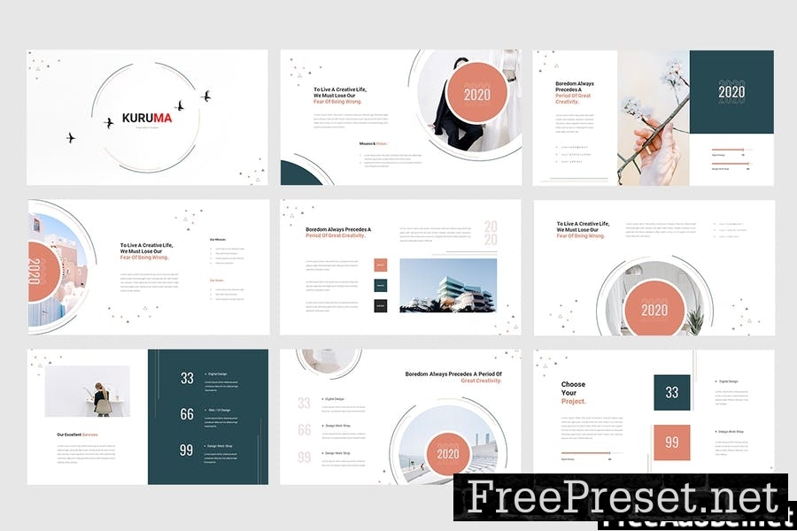 Kuruma - Creative Presentation Template