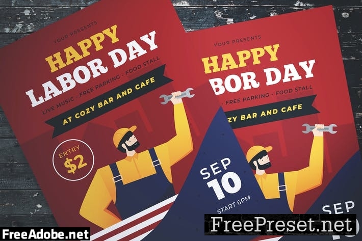 Labor Day Flyer SNAPXA7