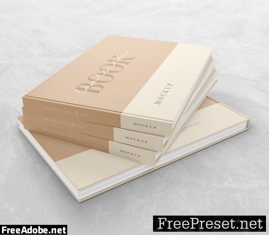 Landscape Book - Mockup JGBJLTD