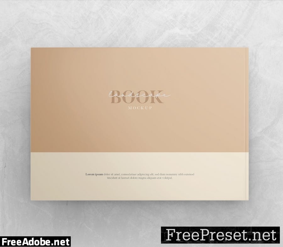 Landscape Book - Mockup Vol.2 L3RY7NR