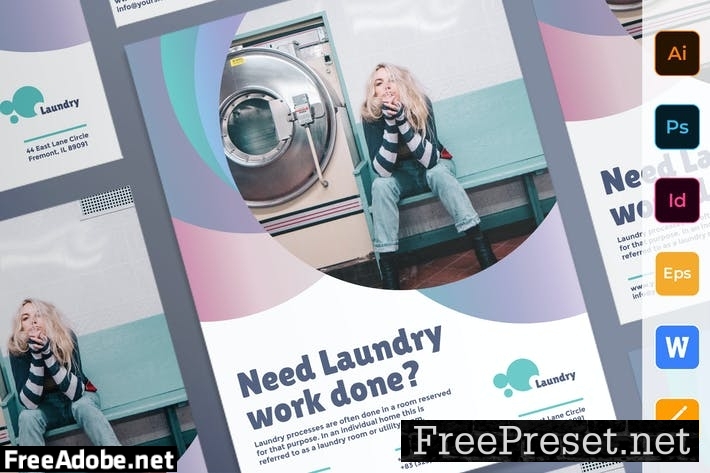 Laundry Poster CEPH49X