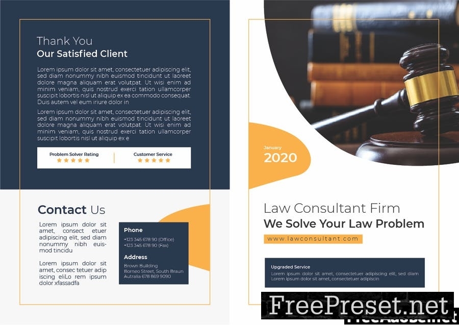 Law Consultant Brochure ZY9YX98