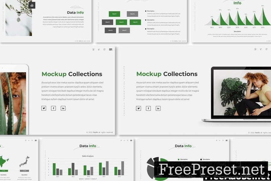 Leafin Presentation Template