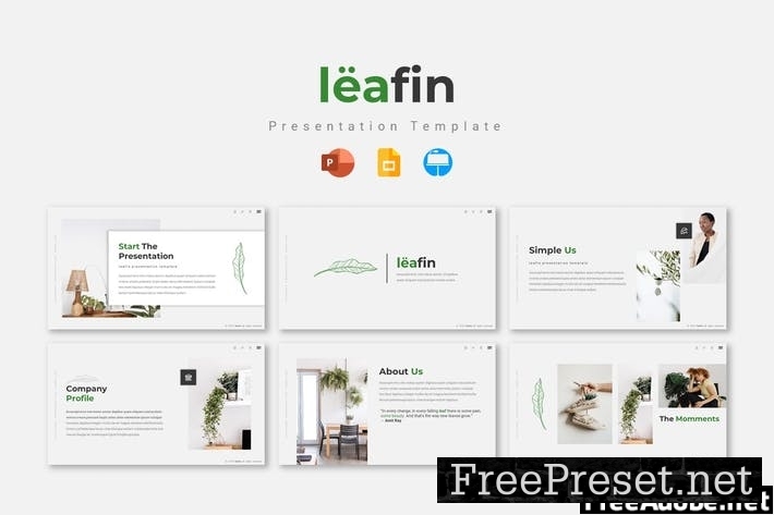 Leafin Presentation Template FJAUBFR