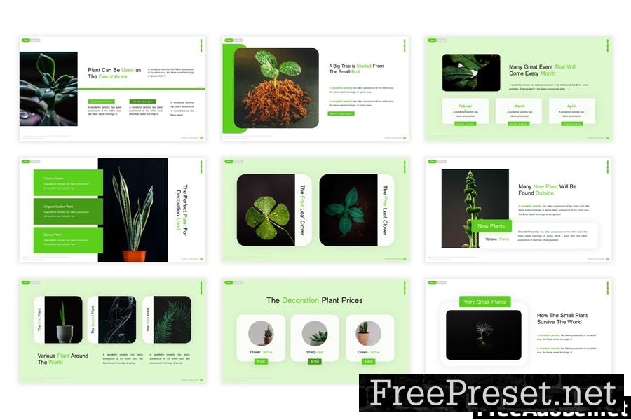 Leafoss Presentation Template