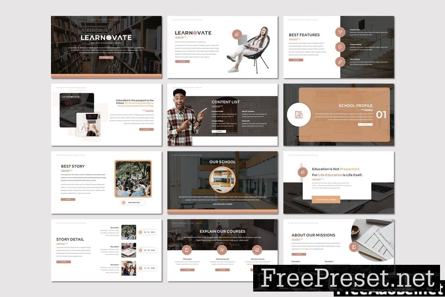 Learnovate - Education Powerpoint Template