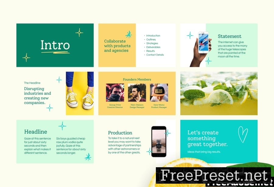 Lemonade — Powerpoint Presentation Template MQ4CPCT